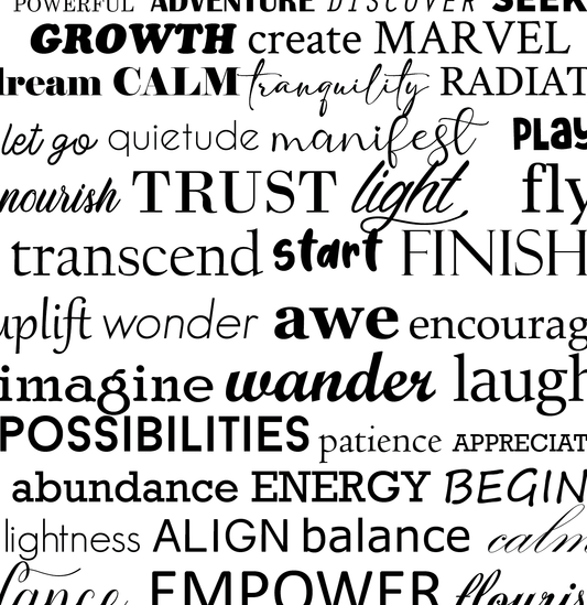 Free Word Sheet For Art Projects