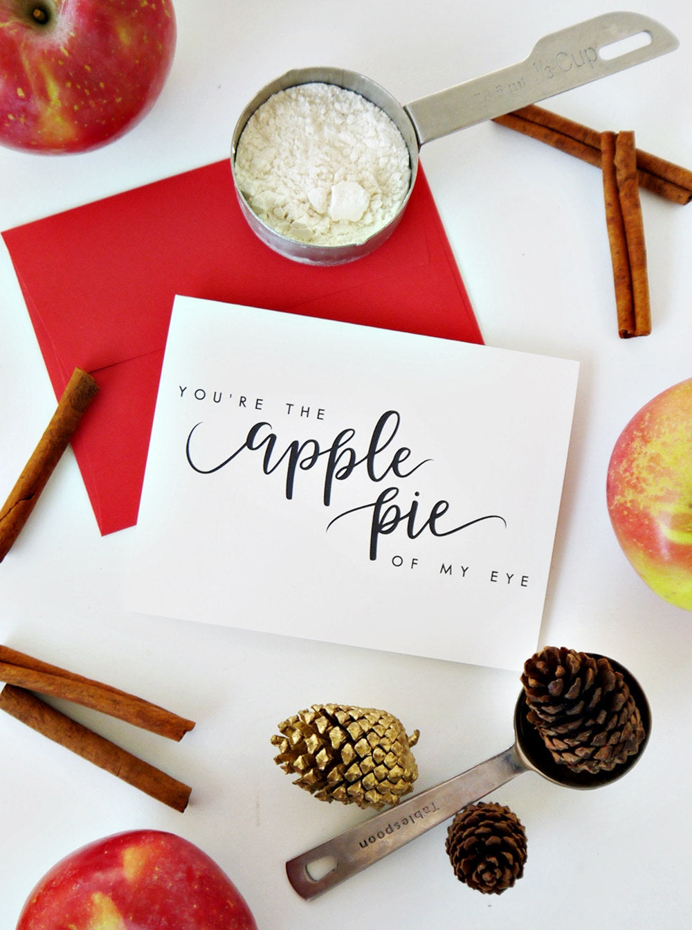MOVING SALE Apple Pie Of My Eye Card ONLY 1