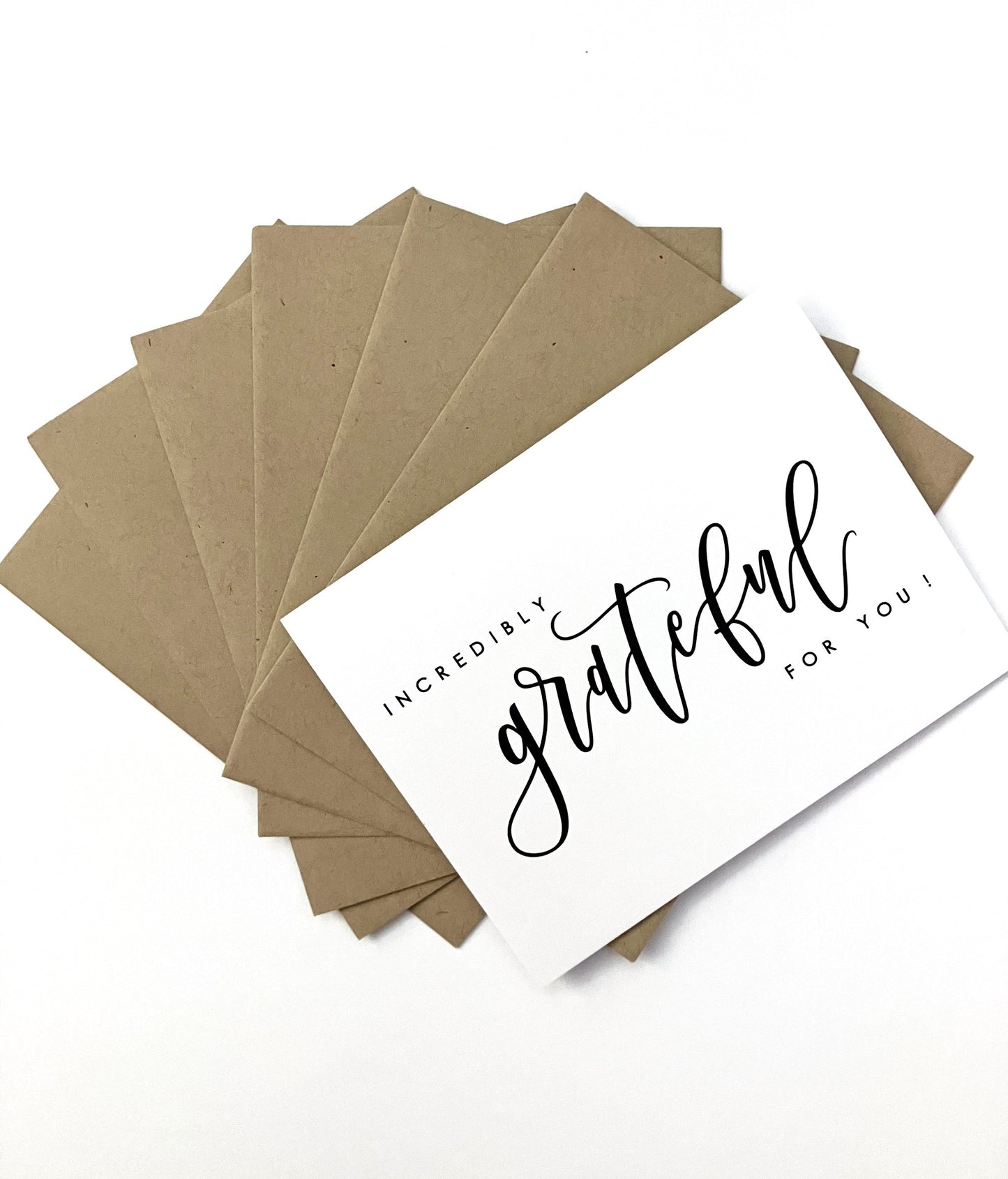 Incredibly Grateful For You! Card Set, Pack of 6