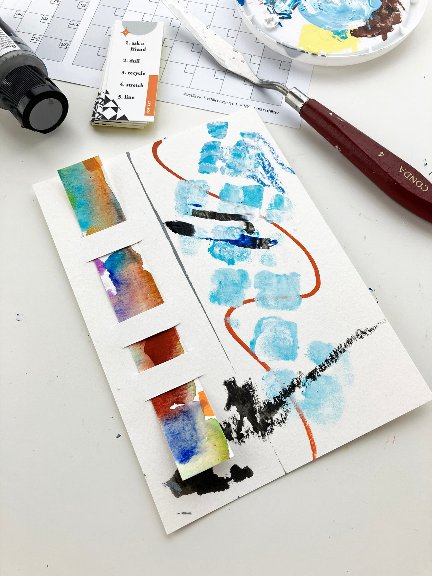 100 Day Project Mini 2 | Days 11-20 "Control & Chaos"