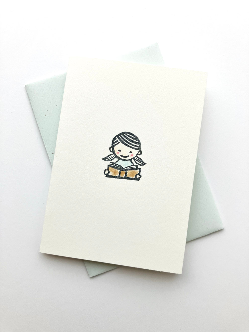 MOVING SALE Reading Girl A1 Card ONLY 1