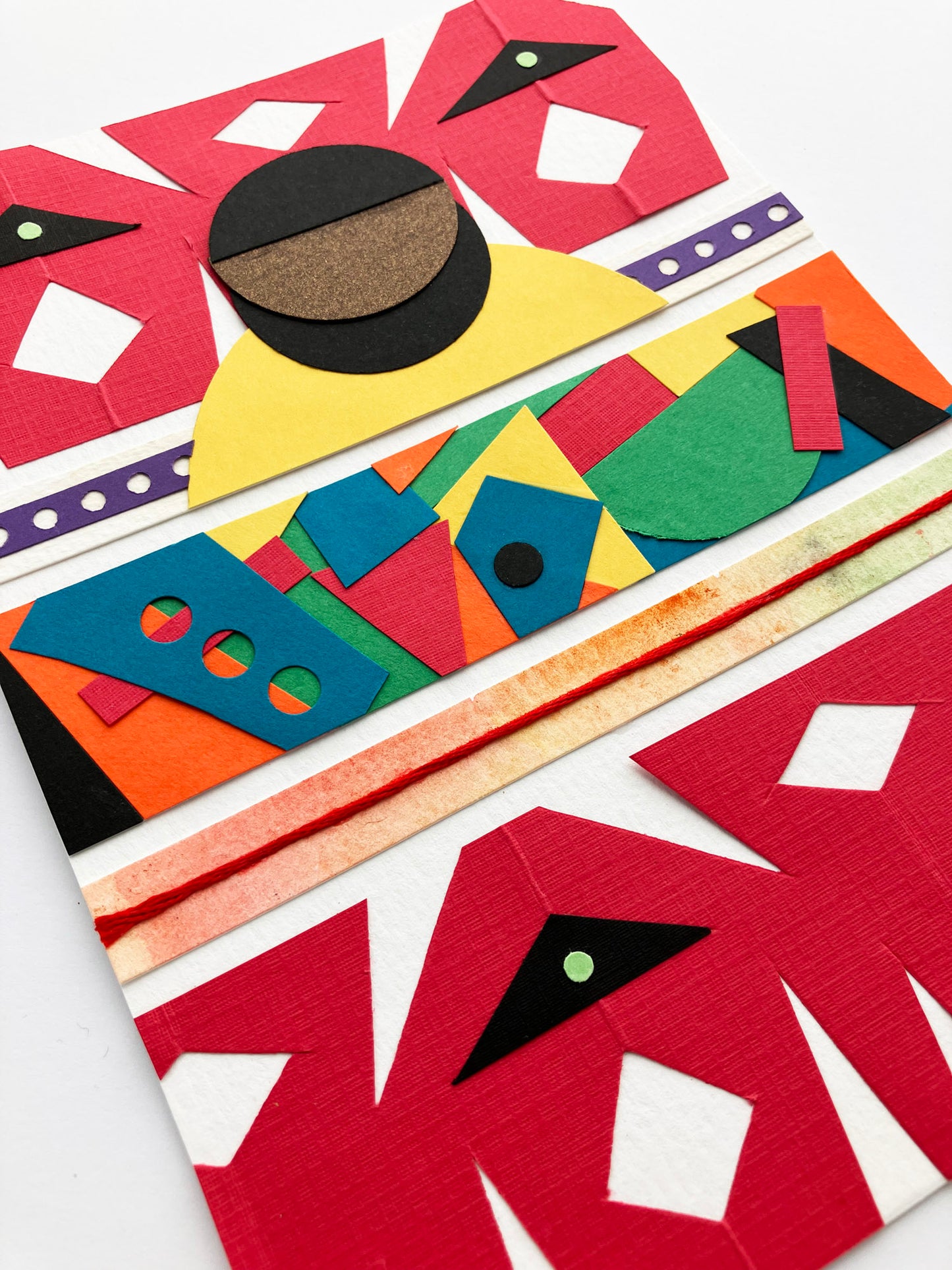 100 Day Project Mini 6 | Days 51-60 "Paper Mosaic"