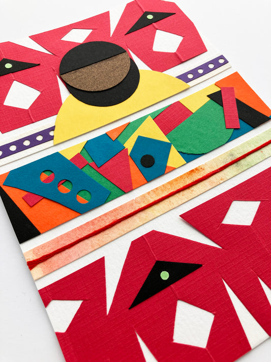 100 Day Project Mini 6 | Days 51-60 "Paper Mosaic"