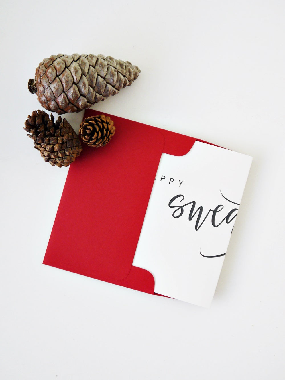 MOVING SALE Happy Sweater Weather Season! A1 Tri Fold Card ONLY 1