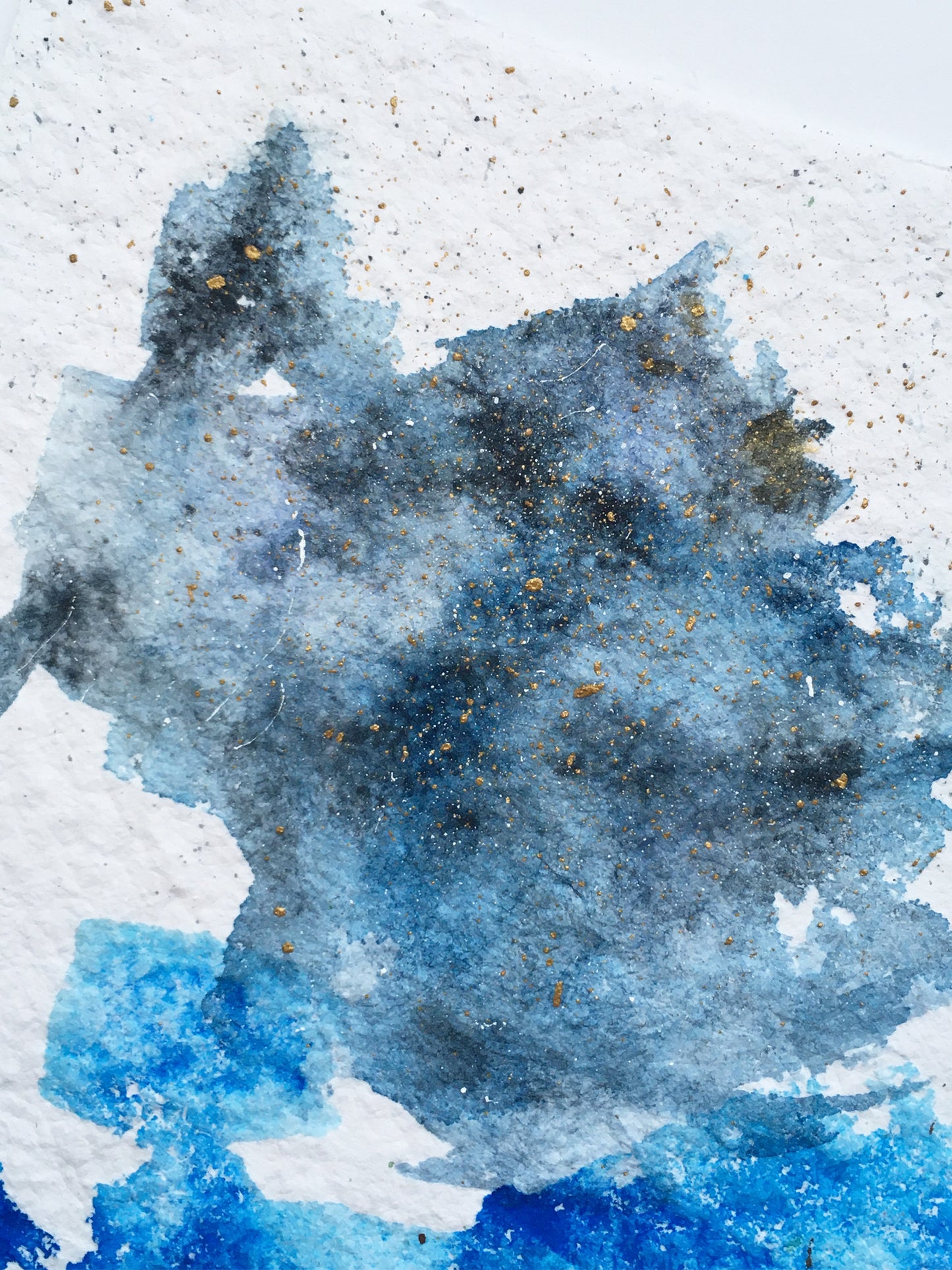 Earth, Sea, Sky | No. 5 - Original Abstract Watercolor Painting