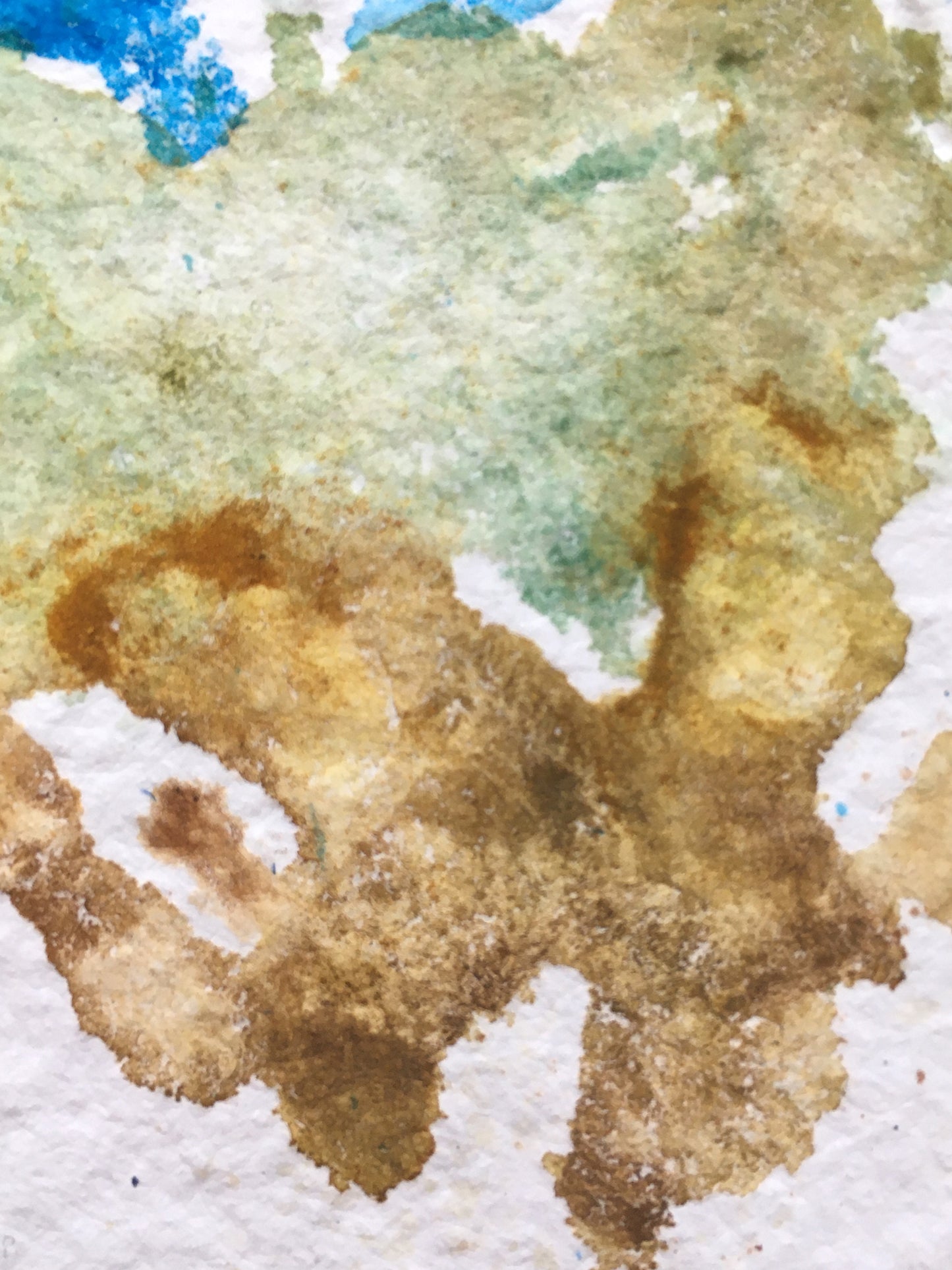 Earth, Sea, Sky | No. 5 - Original Abstract Watercolor Painting