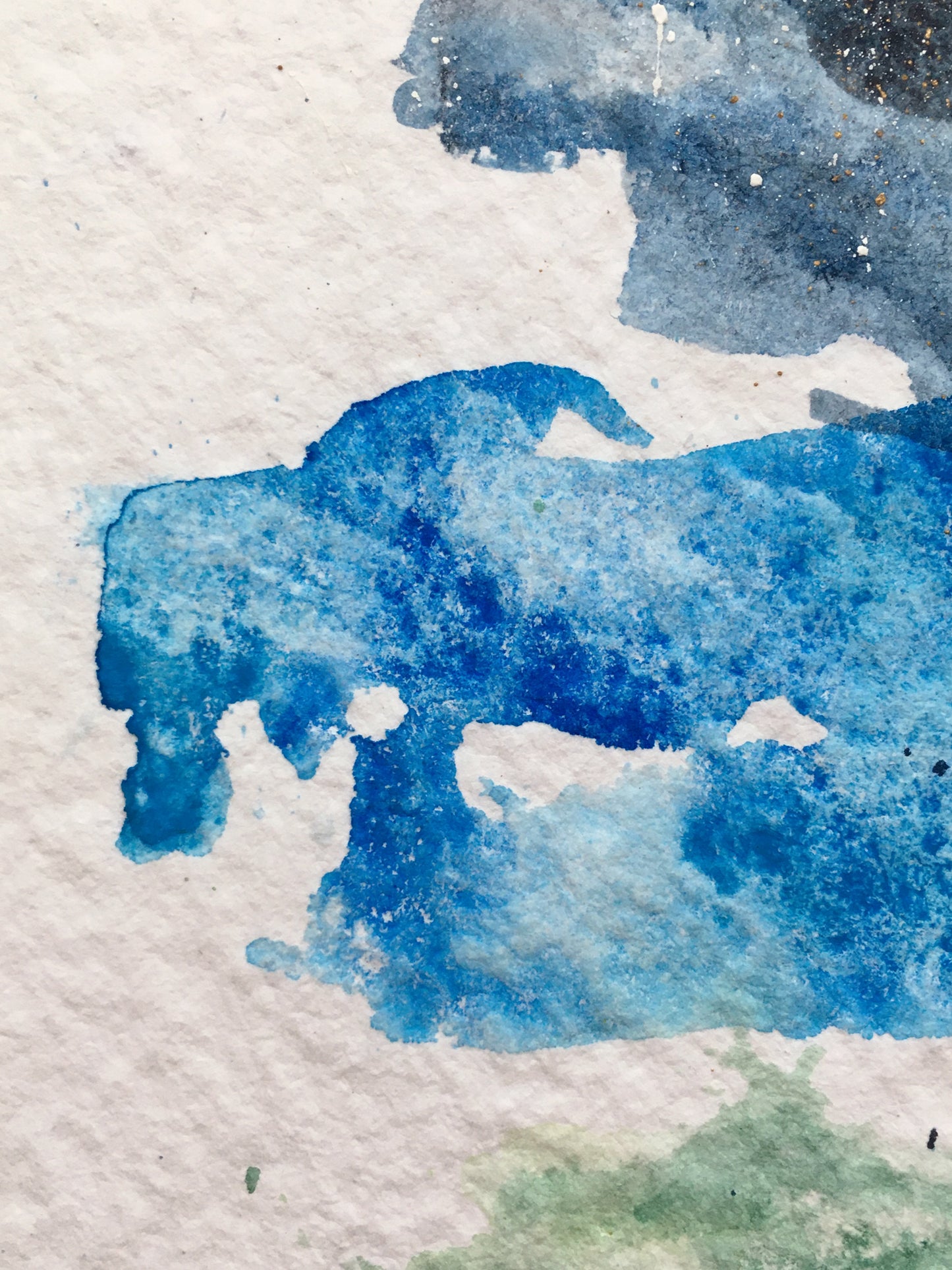 Earth, Sea, Sky | No. 6 - Original Abstract Watercolor Painting