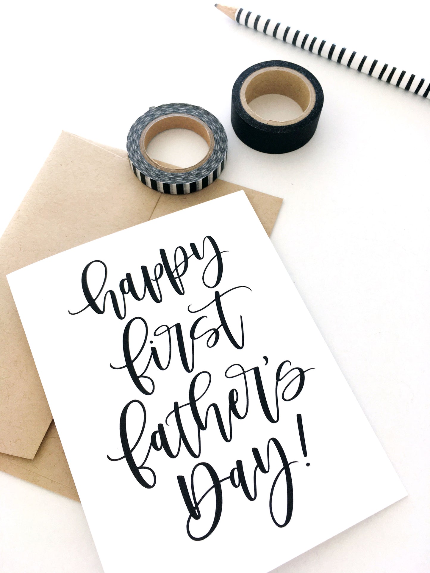 Happy First Father's Day! Card