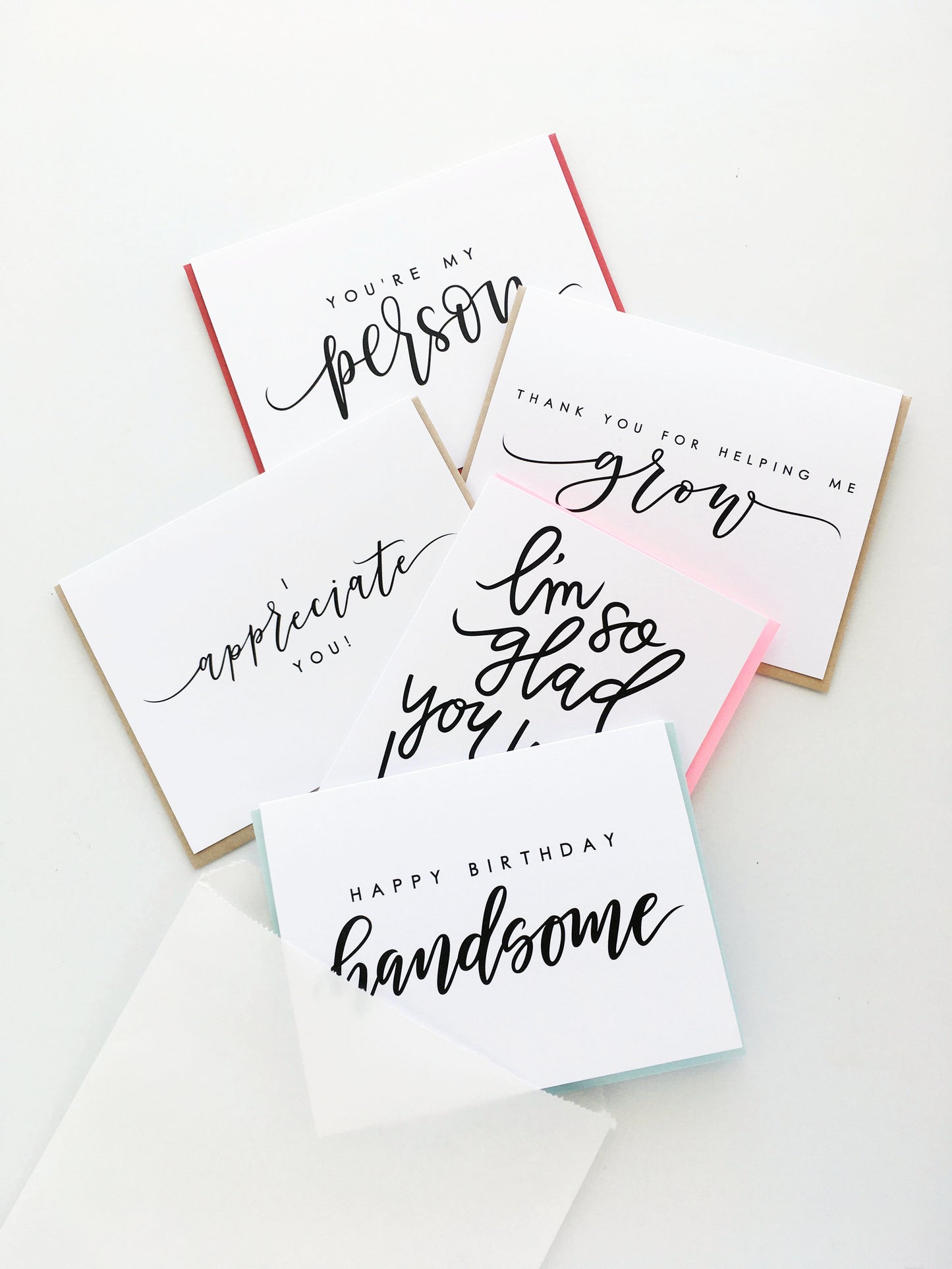 MOVING SALE Seconds Sale Mystery Grab Bags, Slightly Imperfect Cards, Set of 5