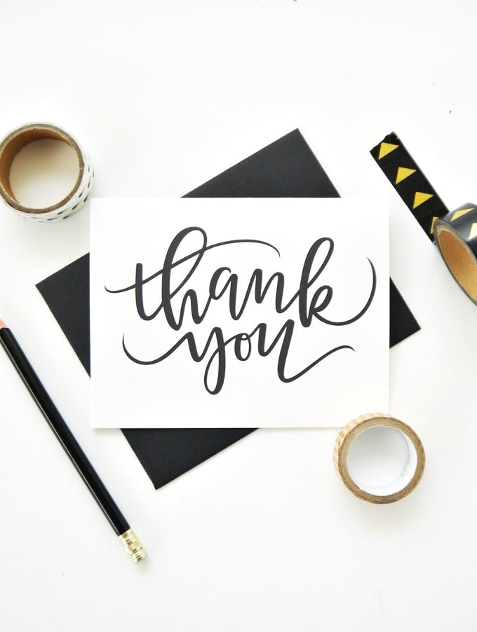 Thank You Card