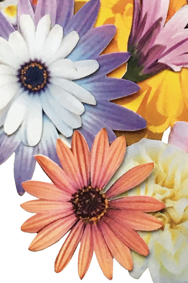 Butterfly Floral Collage Print