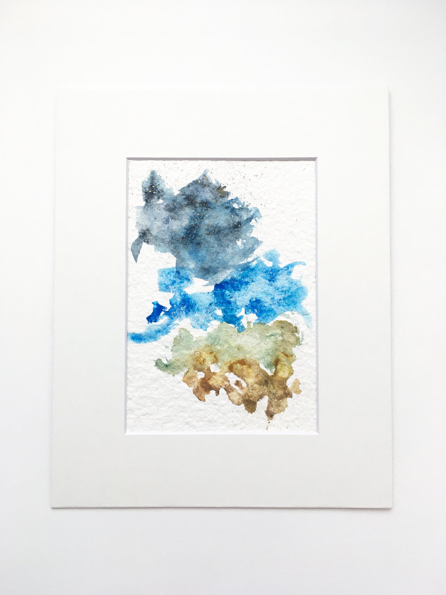 Earth, Sea, Sky | No. 5 - Original Abstract Watercolor Painting