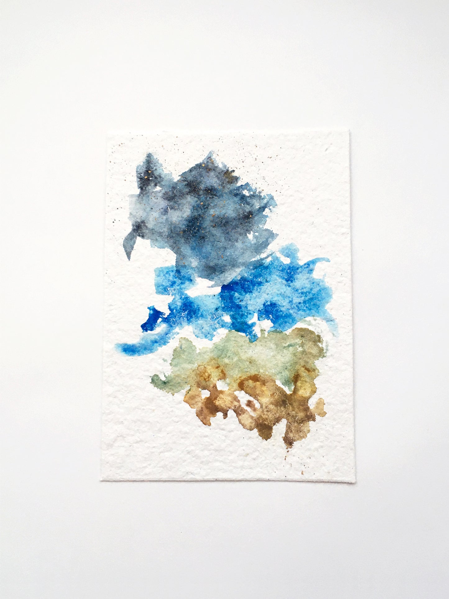 Earth, Sea, Sky | No. 5 - Original Abstract Watercolor Painting