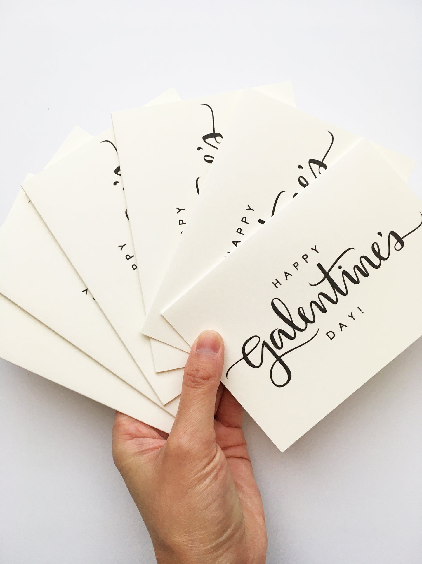 SECONDS SALE! Set of 6 - A1 Happy Galentine's Day Card