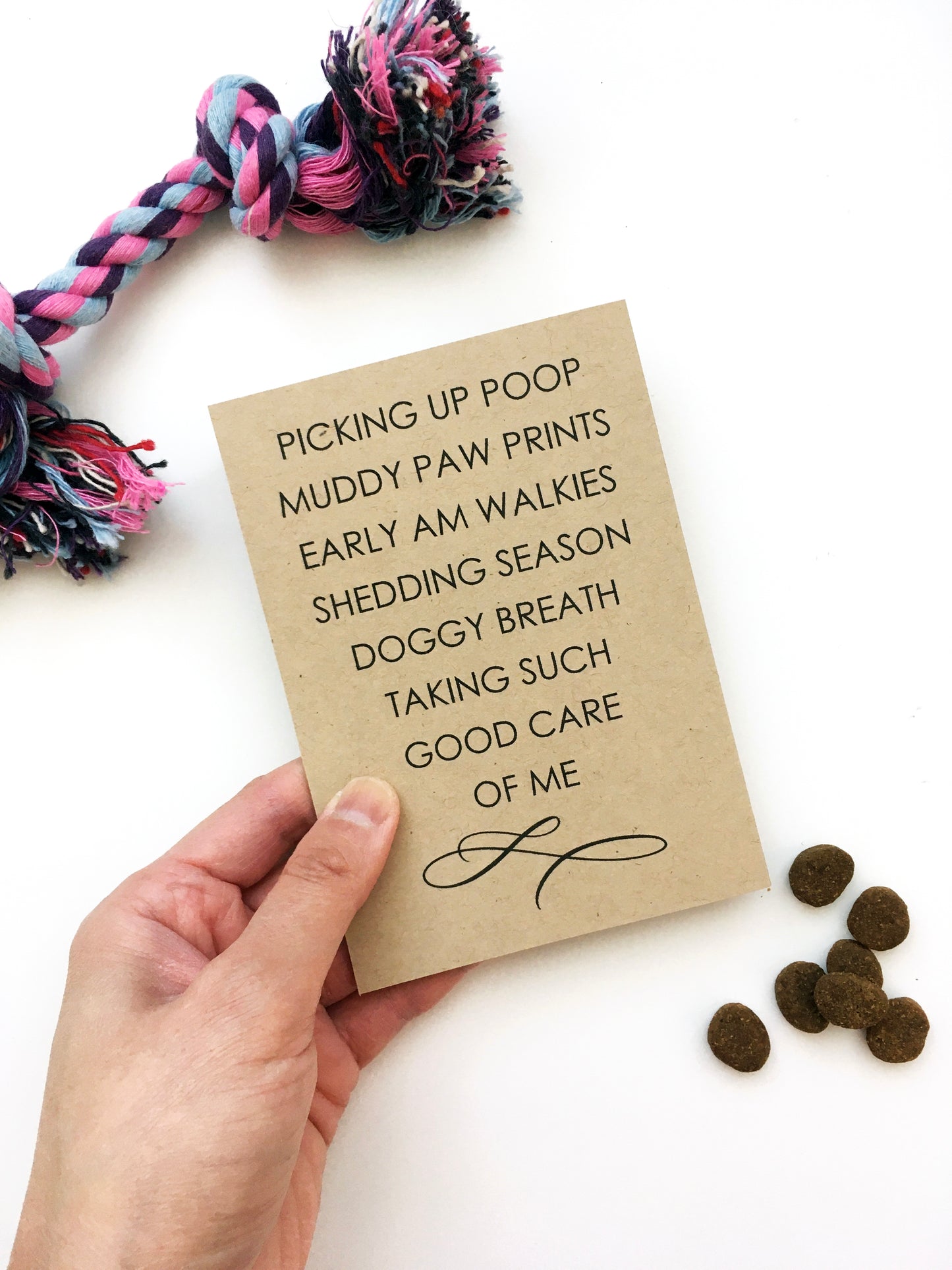 Personalized Best Dog Mom Card, Customize With Your Pet's Names
