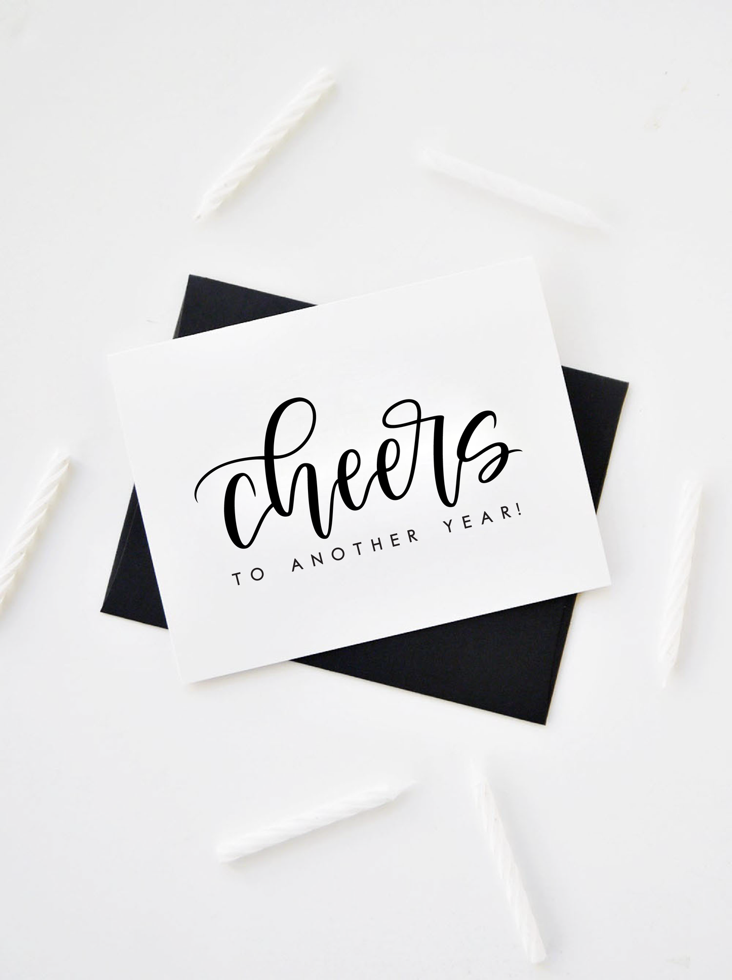 Cheers To Another Year Card