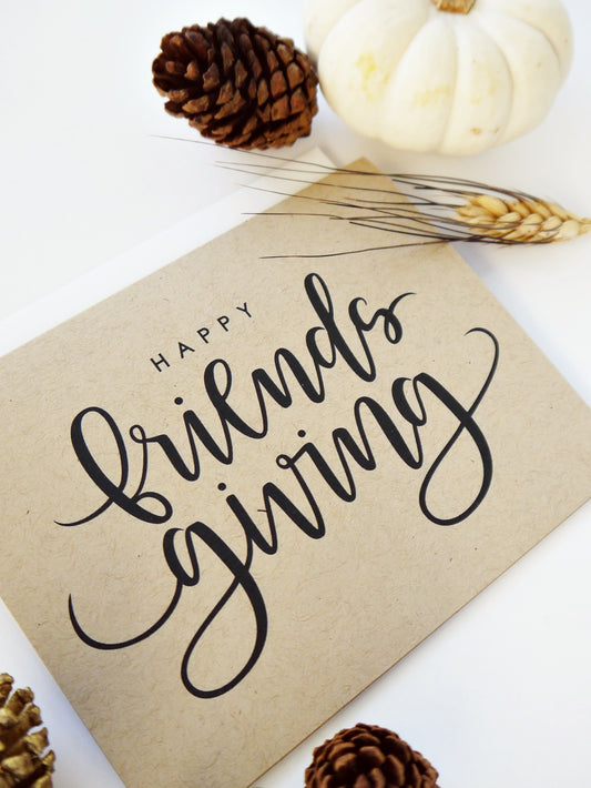 Happy Friendsgiving Card