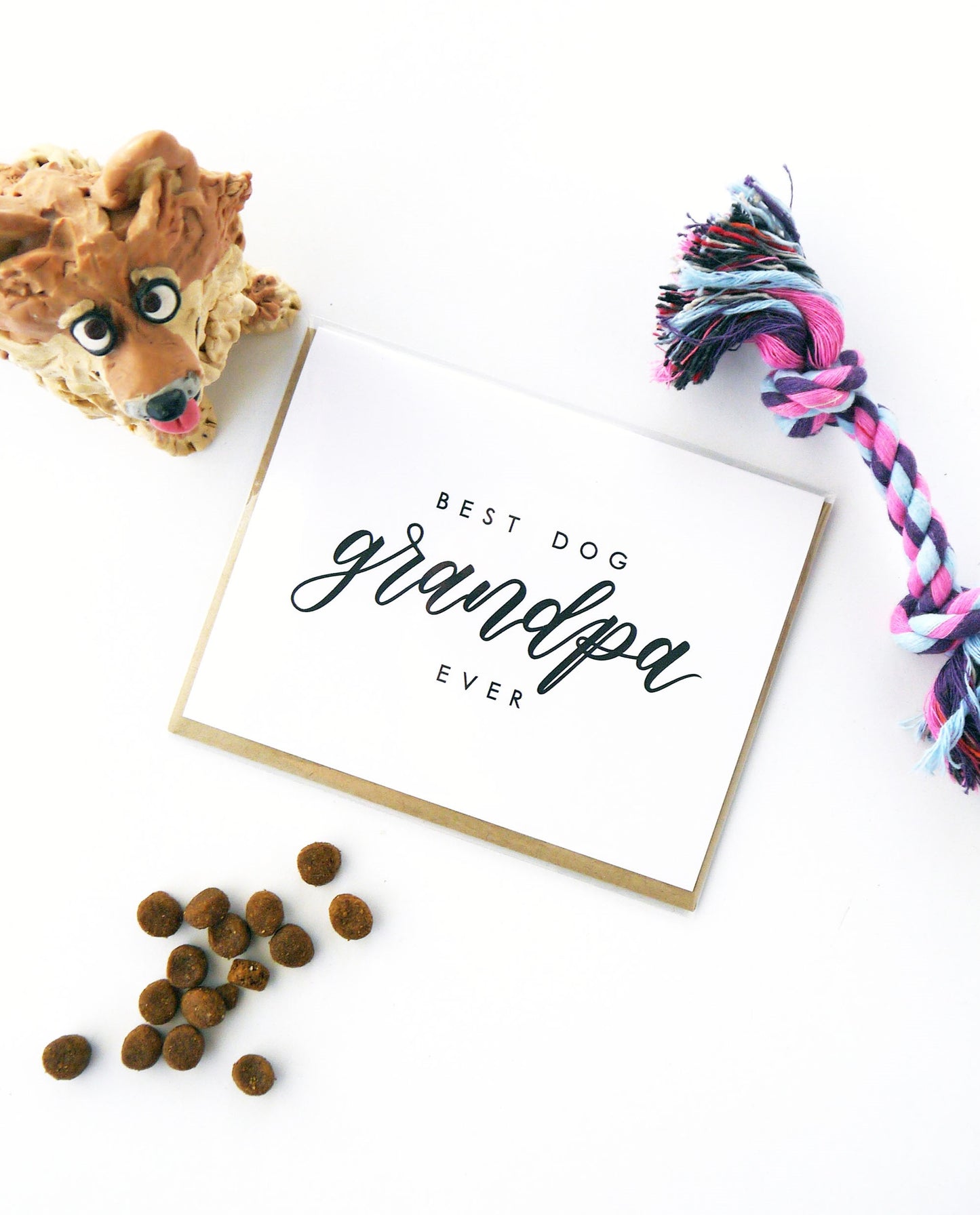 Best Dog Grandpa Ever Card