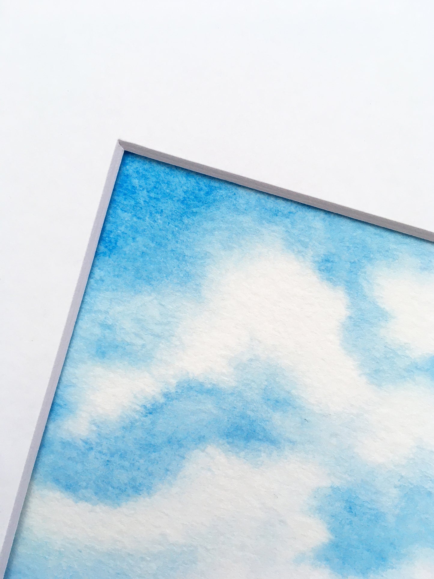 Look Up At The Clouds | No. 1 - Original Watercolor Painting
