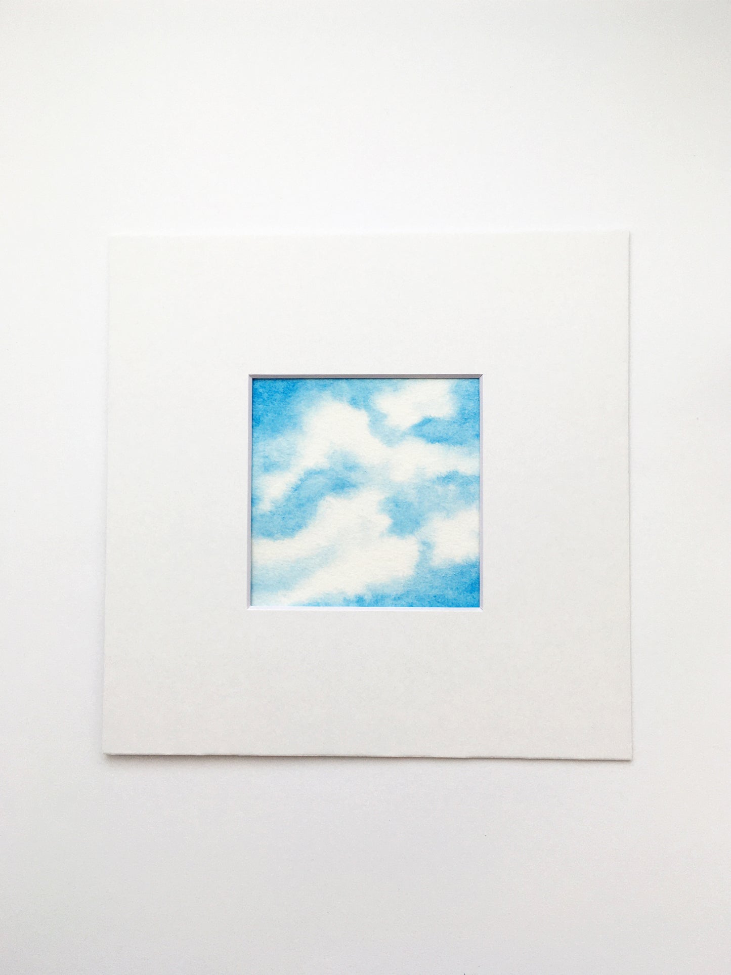 Look Up At The Clouds | No. 1 - Original Watercolor Painting
