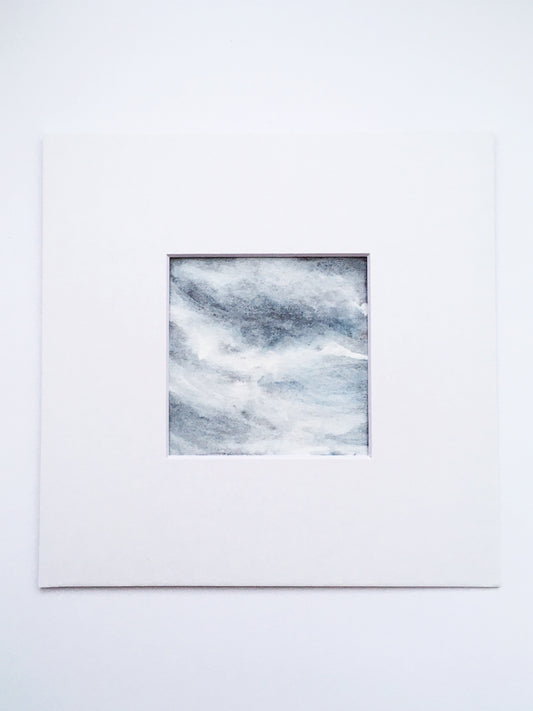 Look Up At The Clouds | No. 4 - Original Watercolor Painting