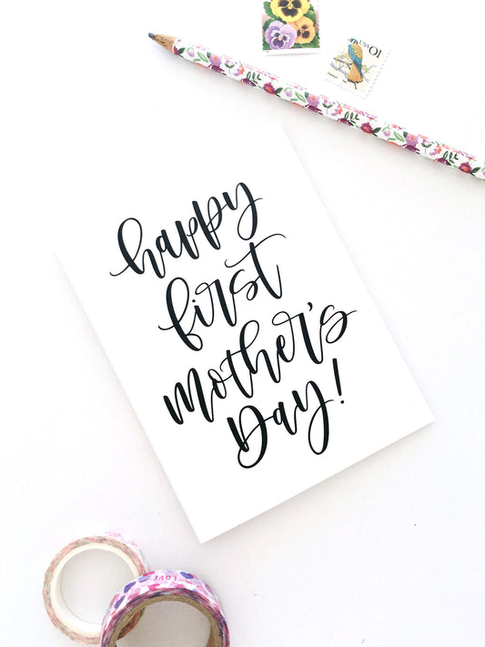 Happy First Mother's Day! Card