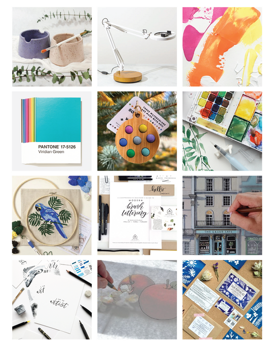 Gift Guide For Creatives & Artists | Shop Small & Give Back
