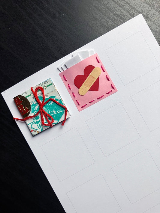 February Monthly Memories Print