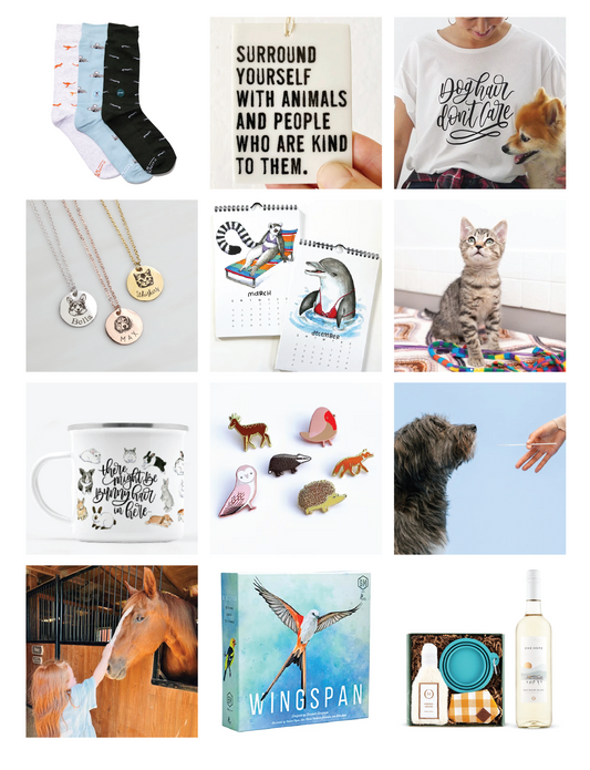Gift Guide For Animal Lovers & Pet Parents | Shop Small & Give Back