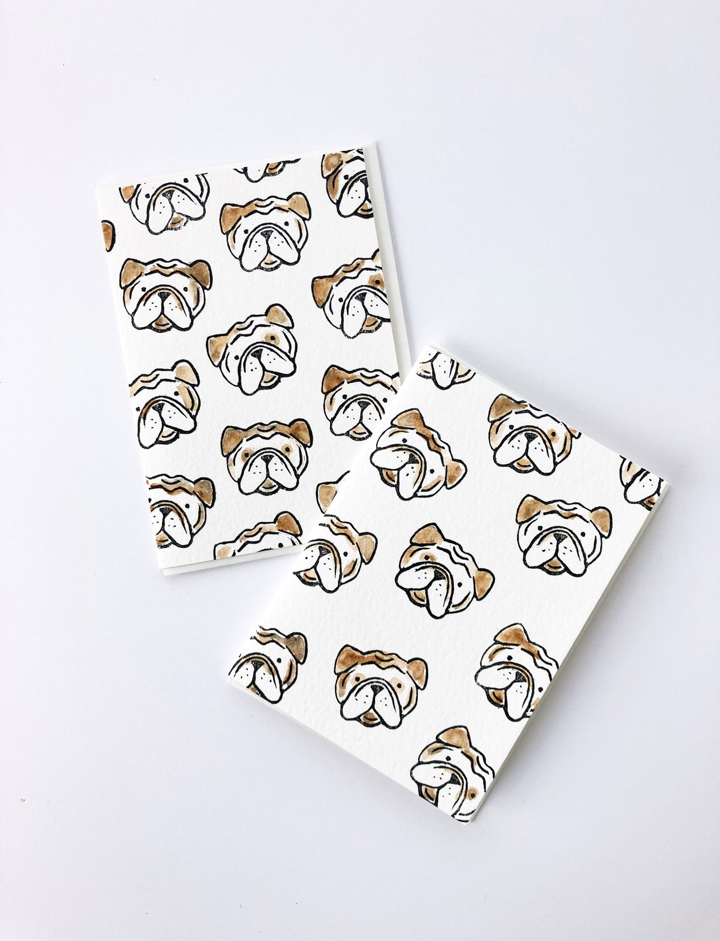 MOVING SALE - Hand Stamped A1 Bulldog Card