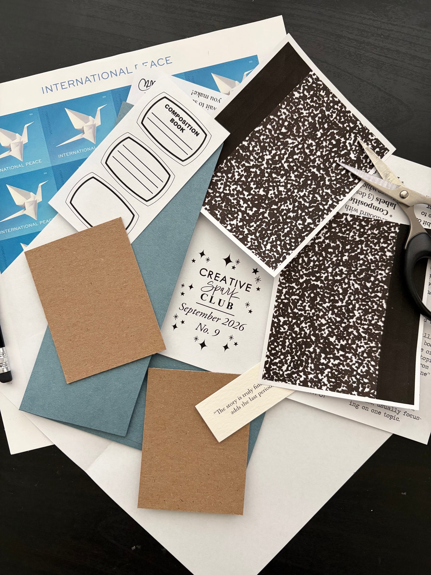 September Mail - Creative Spark Club