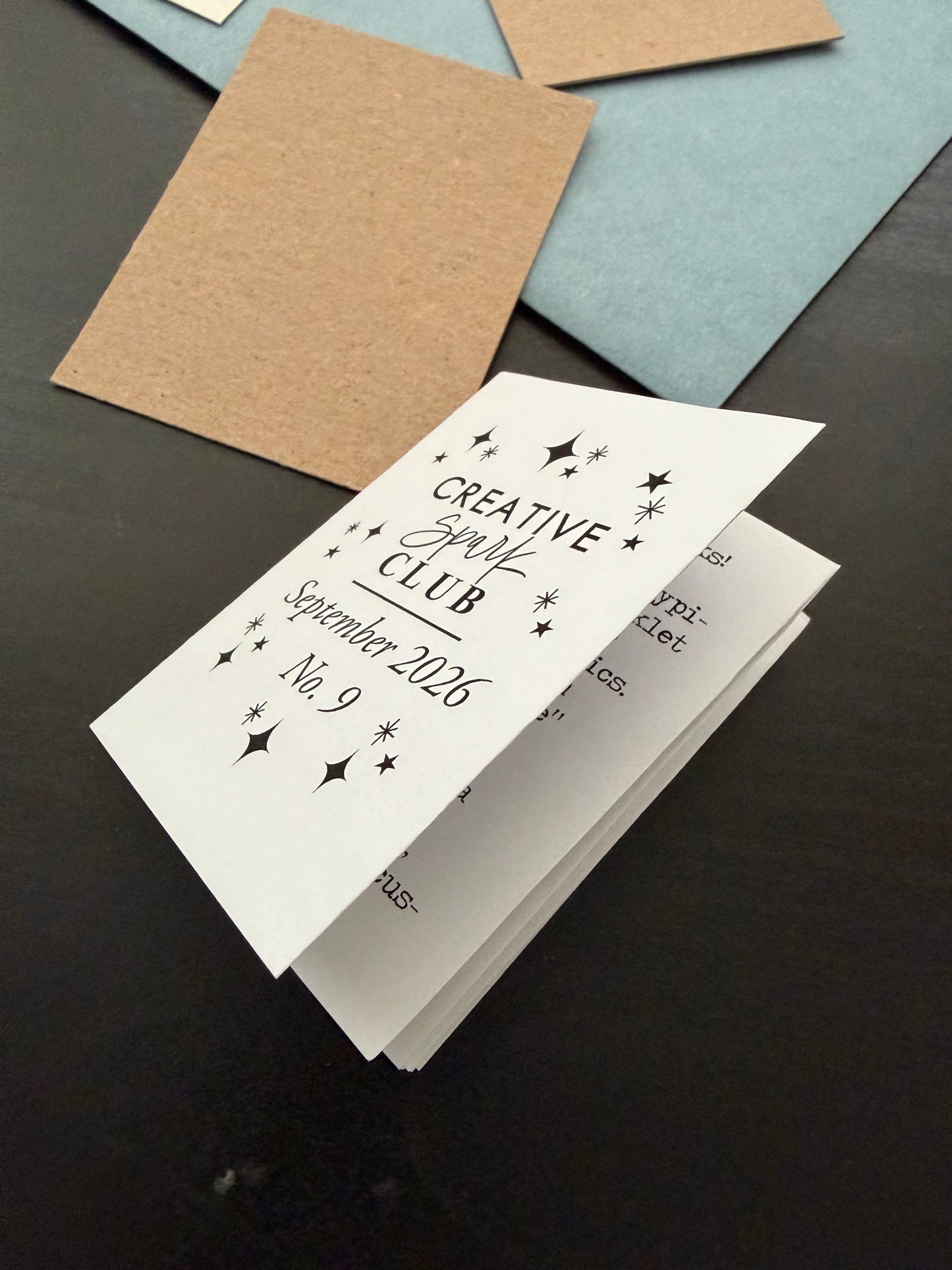 September Mail - Creative Spark Club