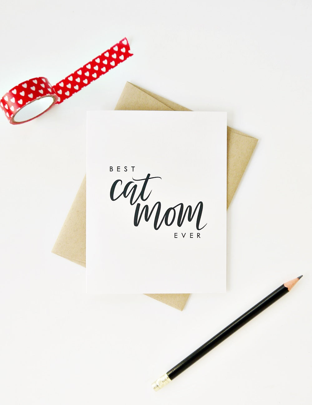MOVING SALE Best Cat Mom Ever Card ONLY 1