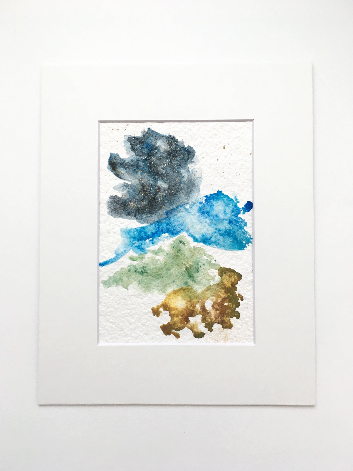 Earth, Sea, Sky | No. 4 - Original Abstract Watercolor Painting
