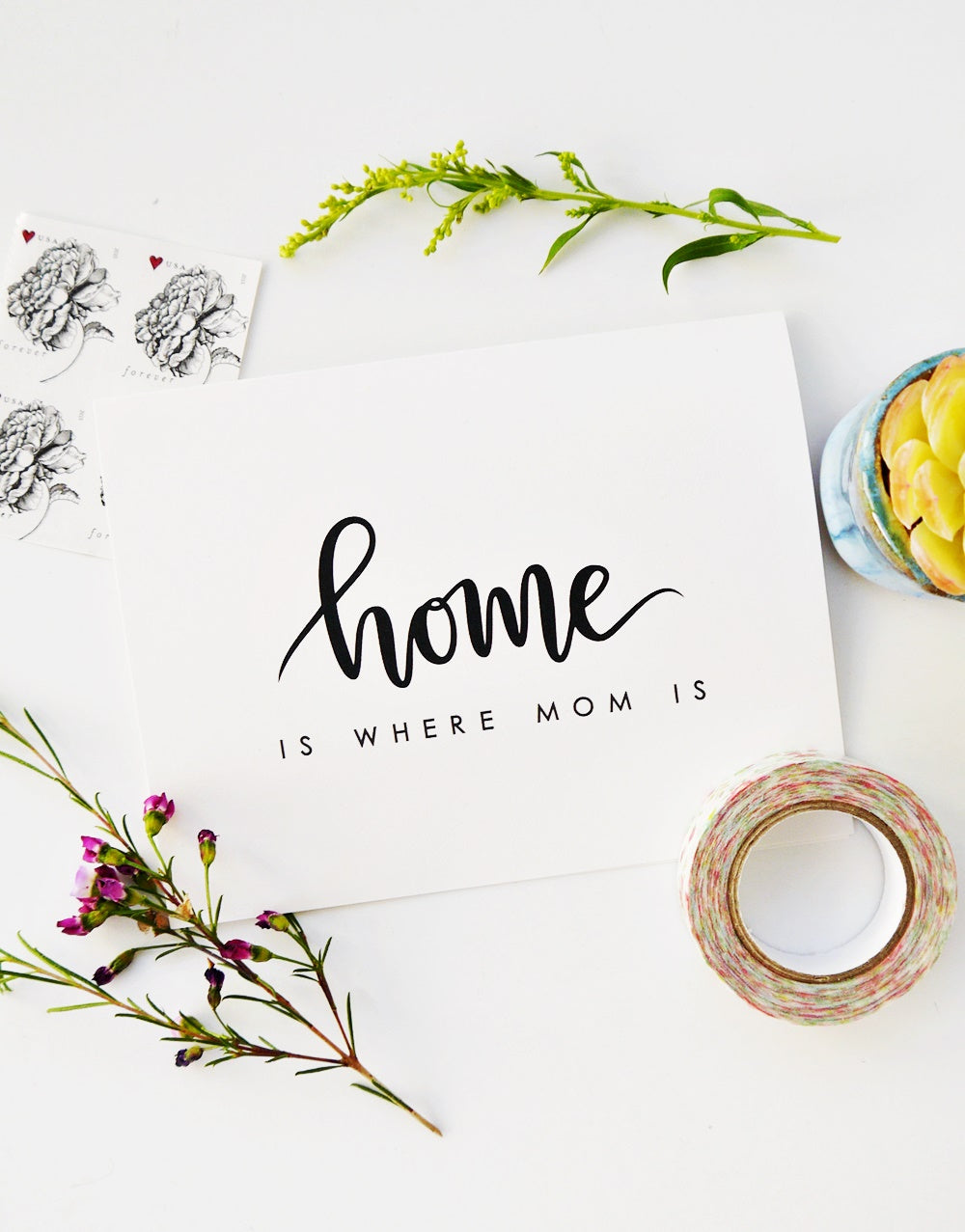 Home Is Where Mom Is Card