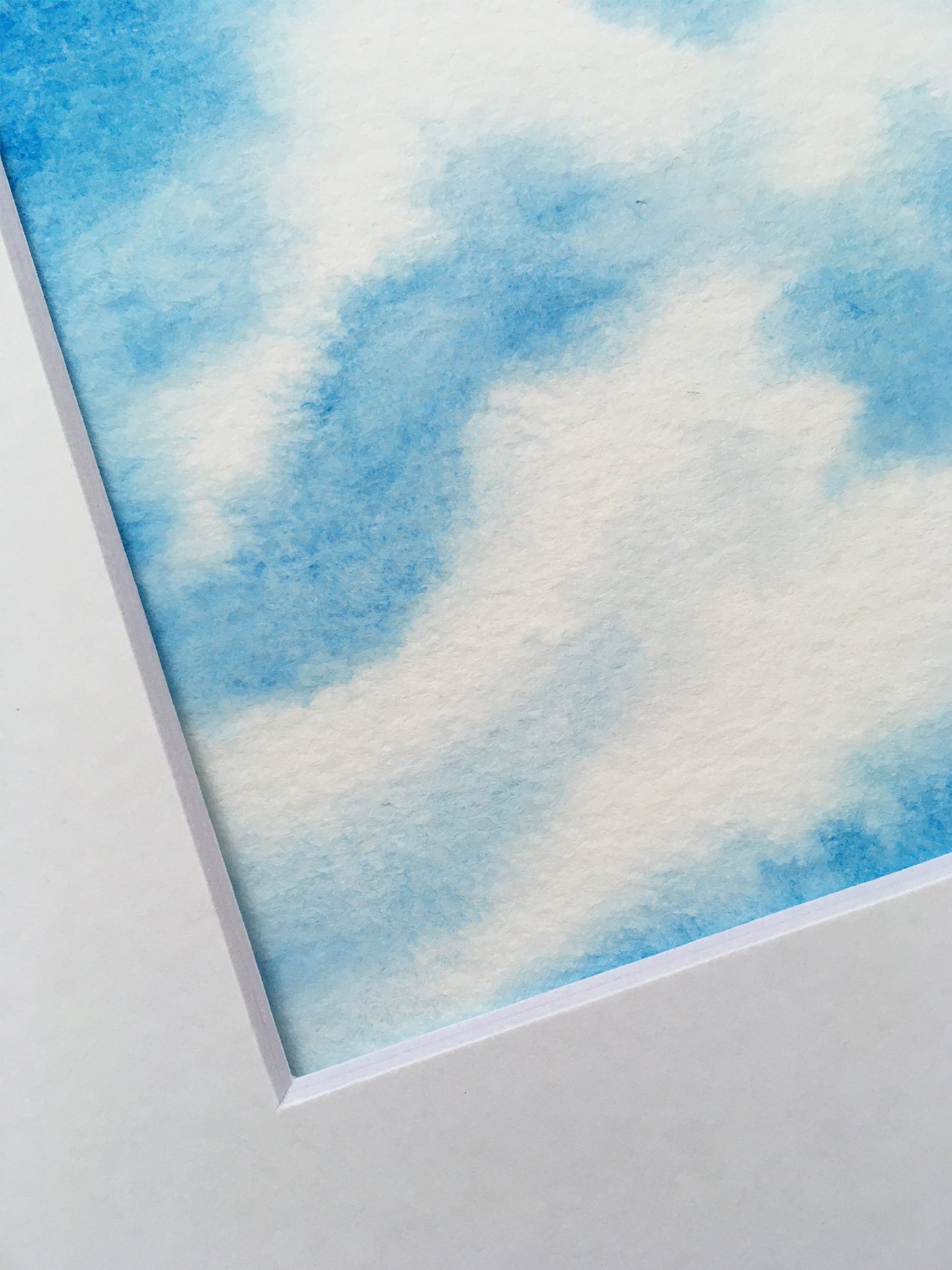 Look Up At The Clouds | No. 1 - Original Watercolor Painting