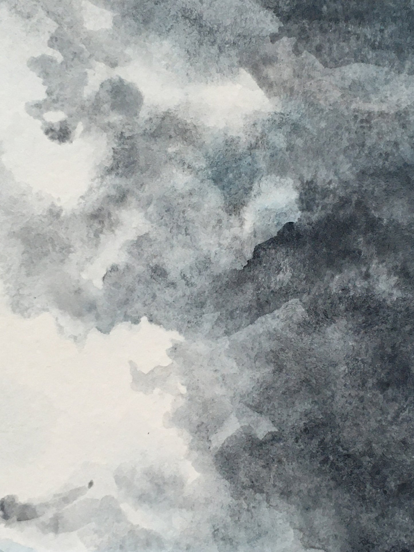 Look Up At The Clouds | No. 2 - Original Watercolor Painting