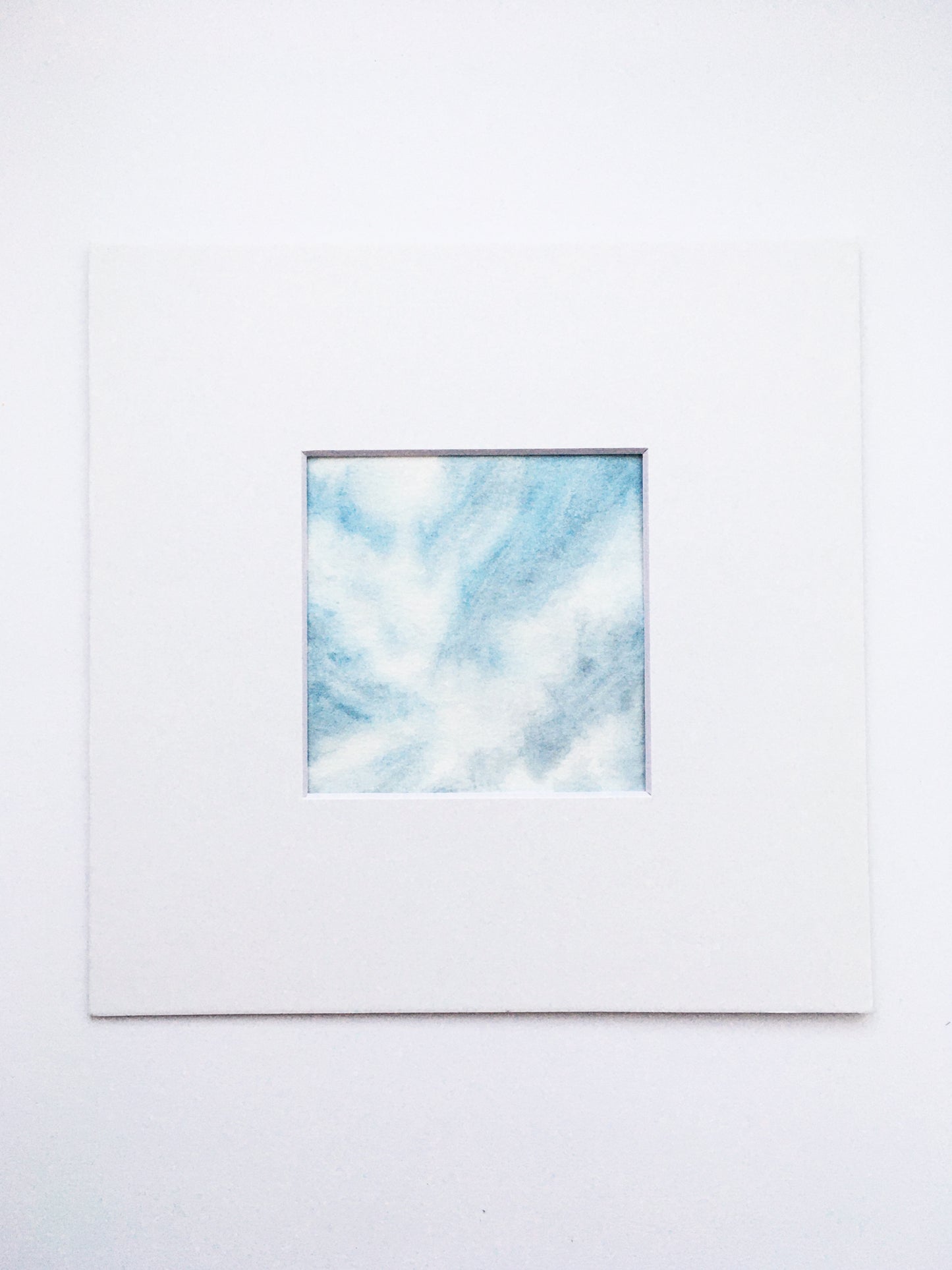 Look Up At The Clouds | No. 3 - Original Watercolor Painting