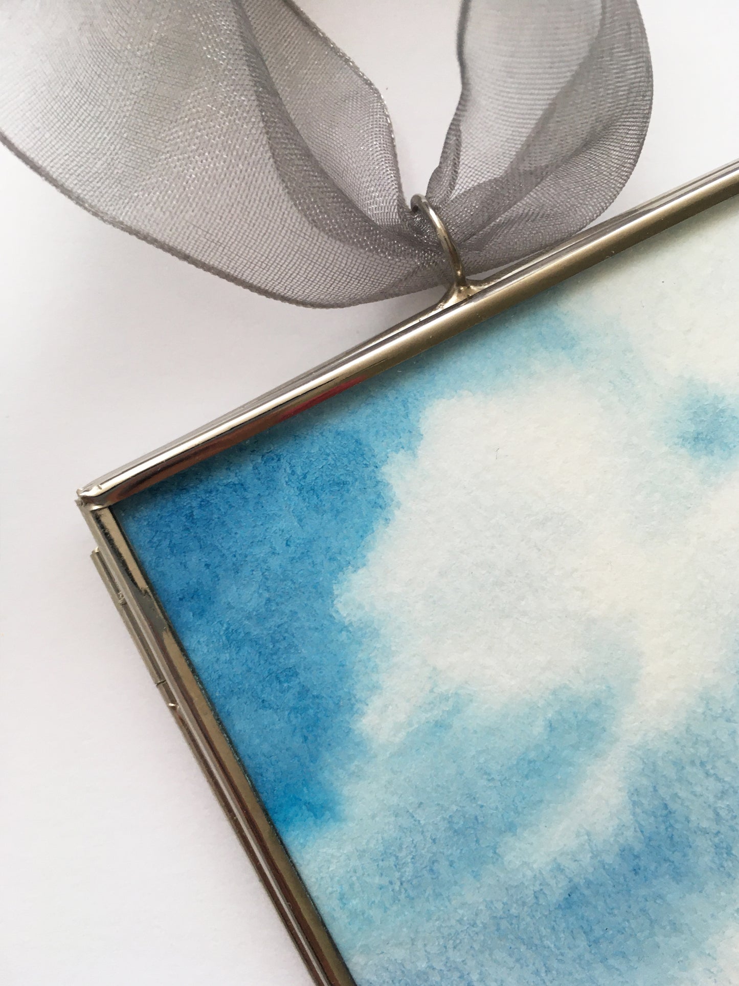 Look Up At The Clouds | Pay-What-You-Wish - Original Watercolor Ornament